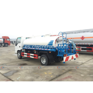 HOT Brand New ISUZU 4000 litros camión de pulverización de agua